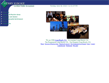 Tablet Screenshot of henrycpa.com